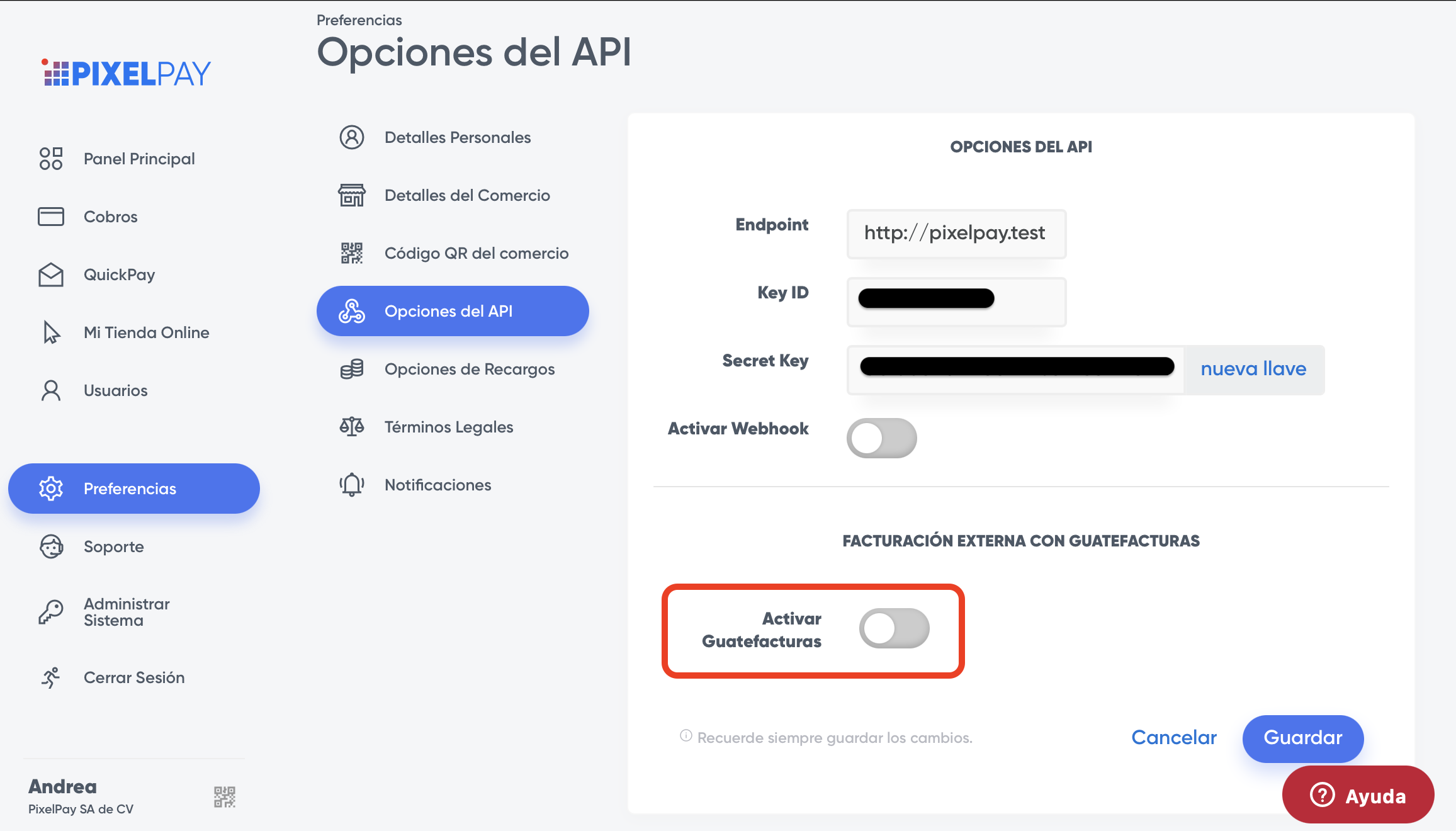 Activate GuateFacturas